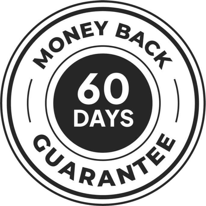 Venus Factor 60-day money-back guarantee badge